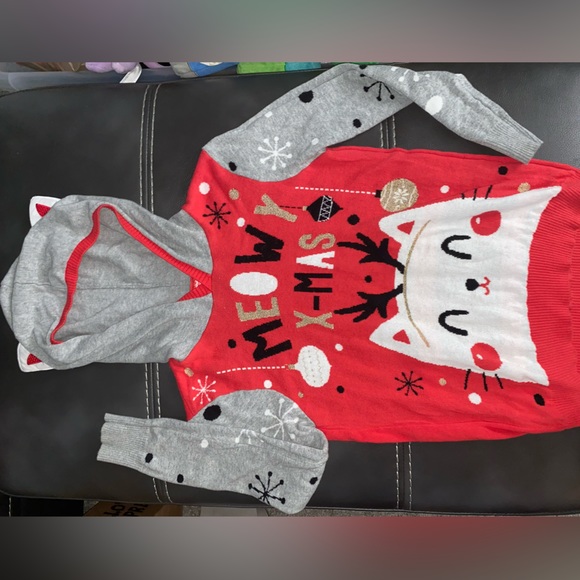 EUC kids Christmas Sweater (2 for $15) Size L (10/12) - Picture 2 of 4